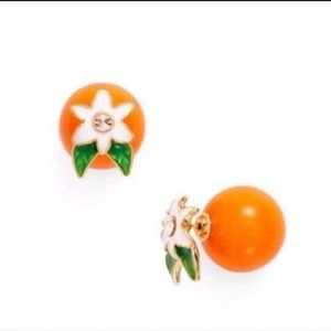 🍊Kate Spade Orange Blossom Earrings